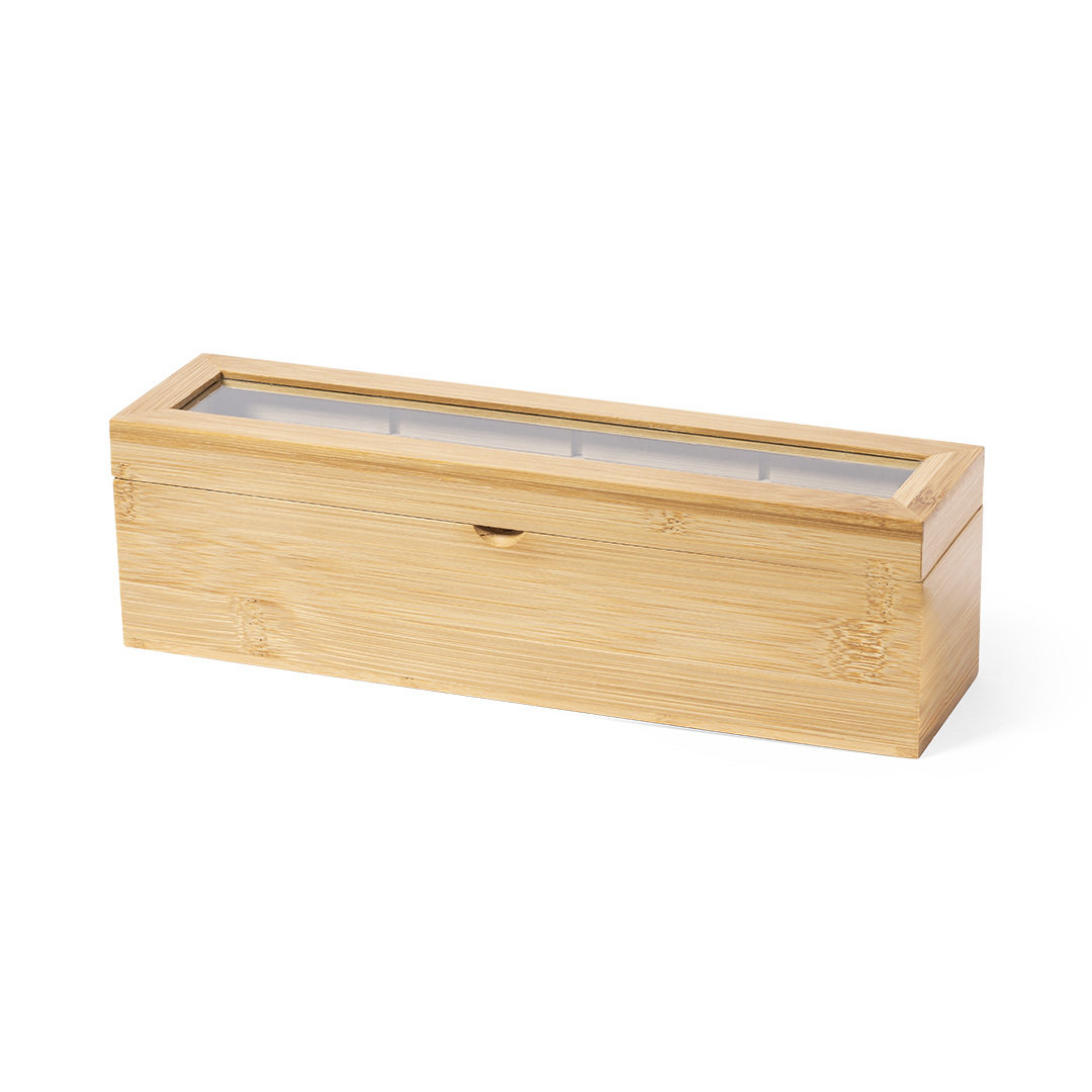 Pudełko na herbatę Zirkony P166950T MKT-1129S/T