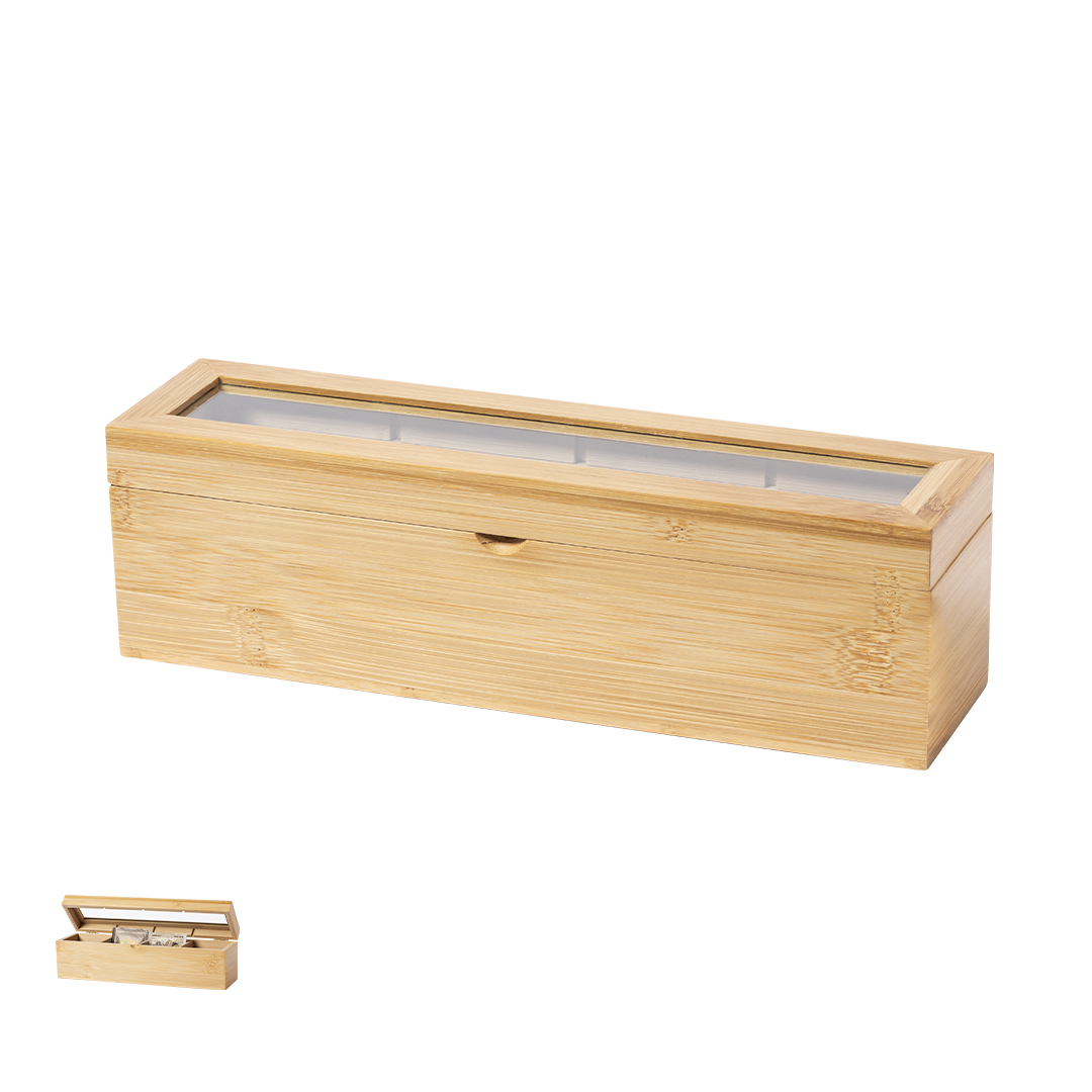 Pudełko na herbatę Zirkony P166950T 2 Pudełko na herbatę Zirkony P166950T