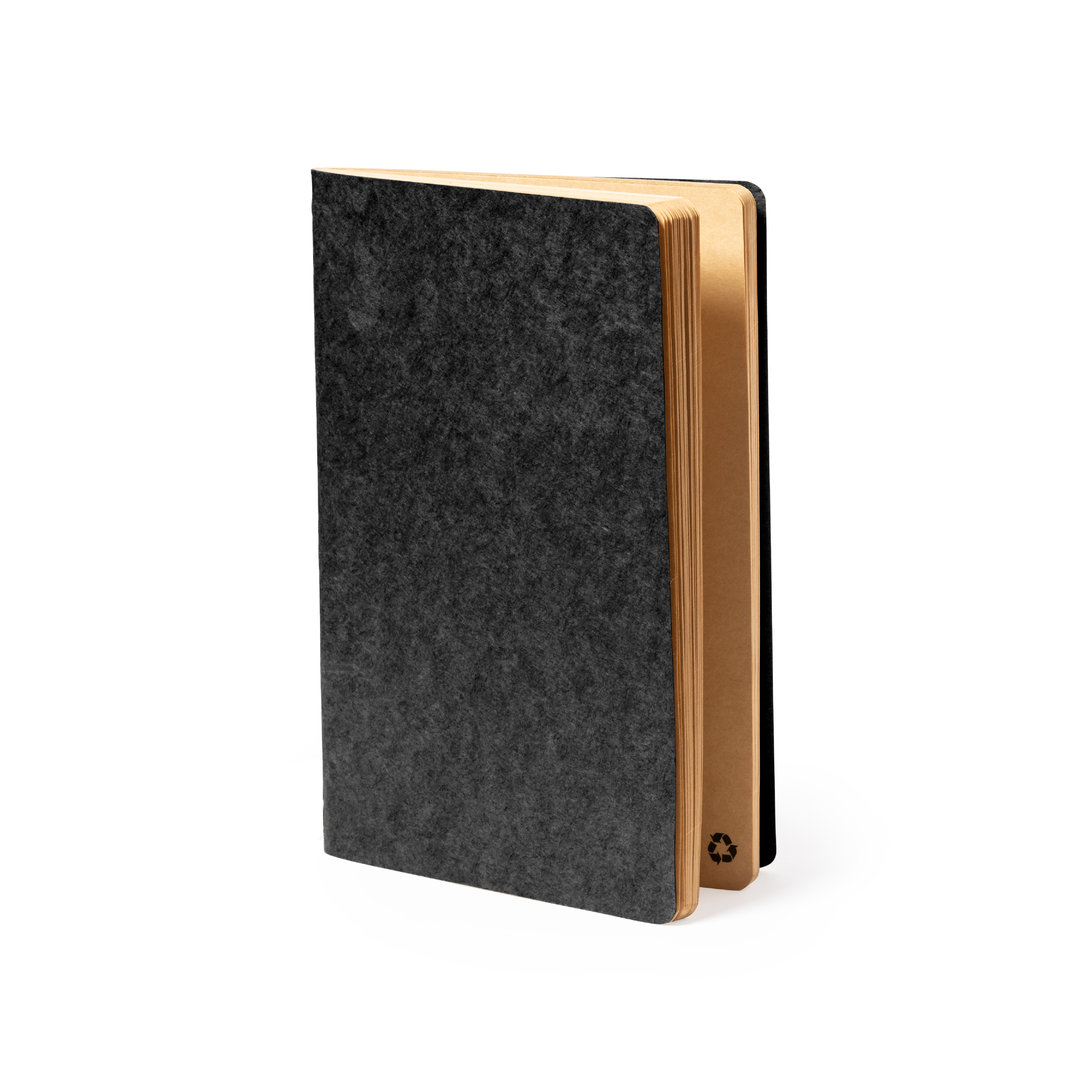 Notatnik Rayish P166954T czarny