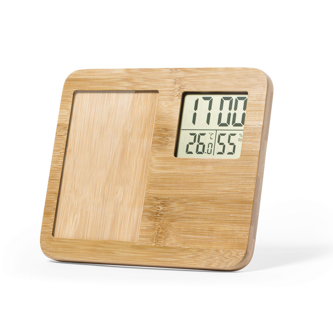 Ramka na zdjęcia ze stacją pogodową Krent P167138T MKT-1233S/T