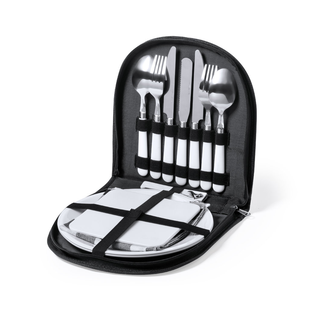 Zestaw piknikowy Tilken P167728T MKT-1572GRIS/T
