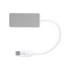 Hub USB Kalat P168360T srebrny Hub USB Kalat P168360T srebrny
