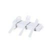 Zestaw sztućców Florax P169087T biały