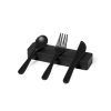 Zestaw sztućców Florax P169087T czarny