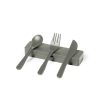 Zestaw sztućców Florax P169087T szary