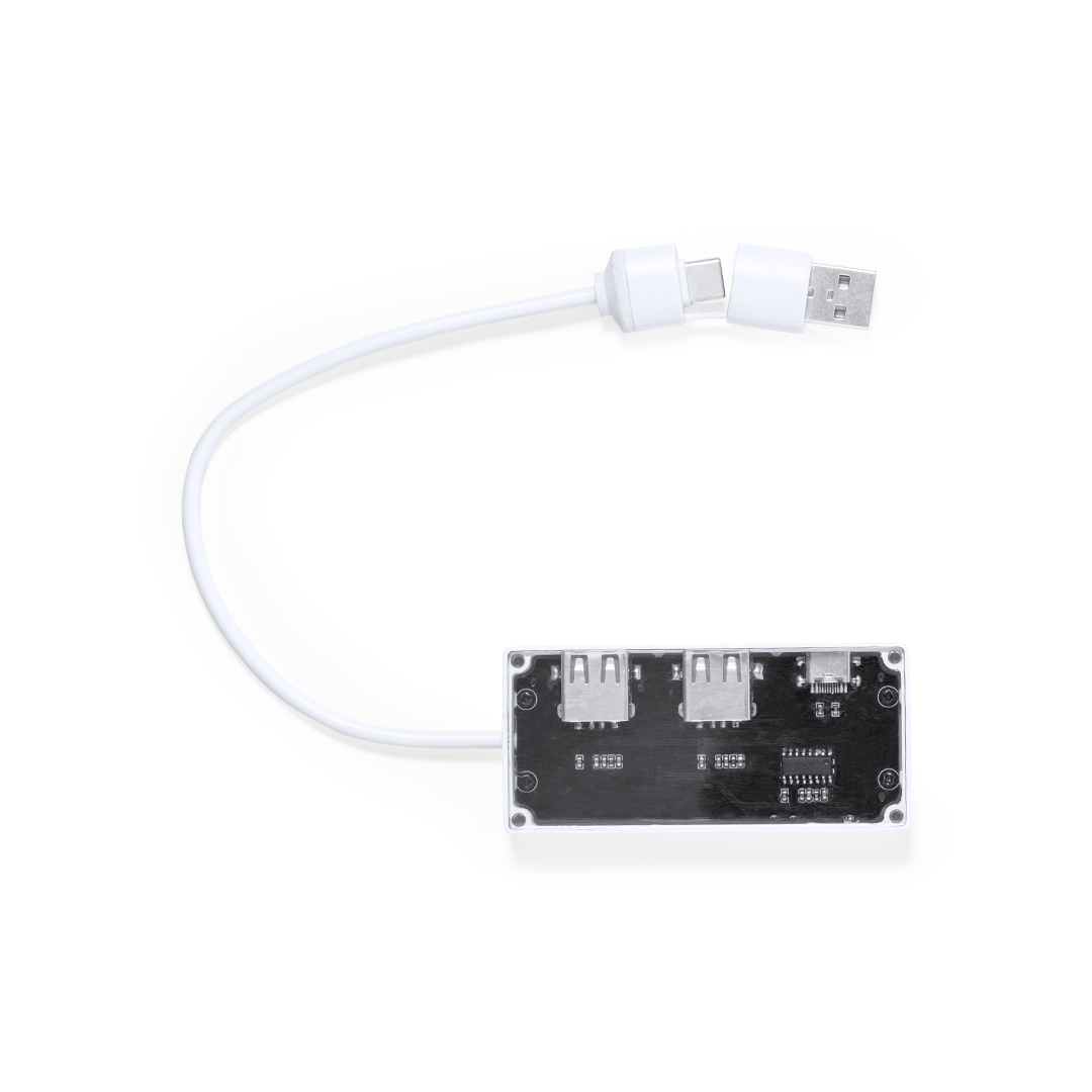 Hub USB Hevan P169220T MKT-20252BLAS/T