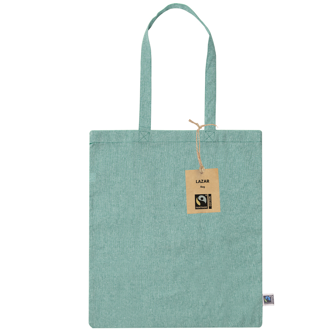 Torba Lazar Fairtrade P170280T zielony Torba Lazar Fairtrade P170280T zielony