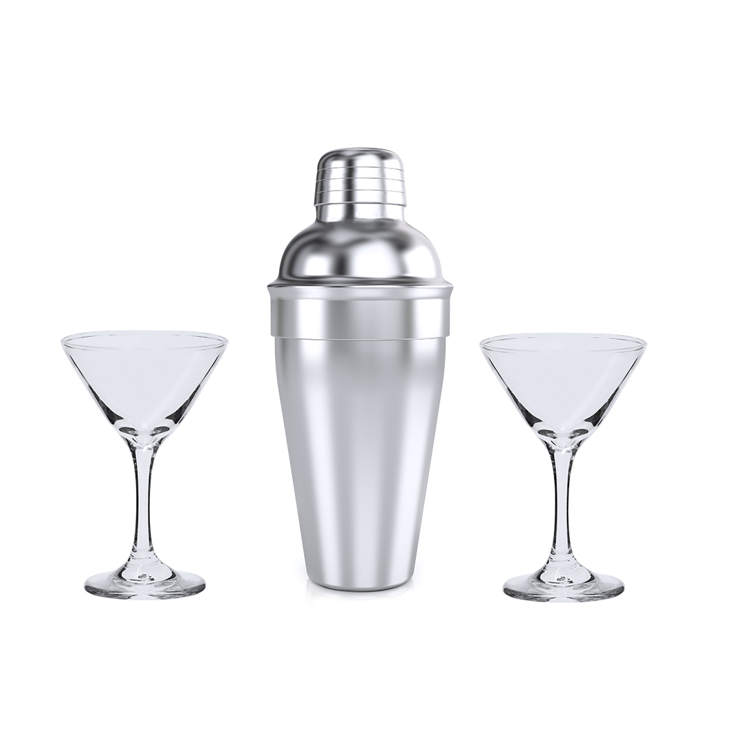 Zestaw do koktajli Cefiro P170320T MKT-20801PLATS/T Zestaw do koktajli Cefiro P170320T MKT-20801PLATS/T