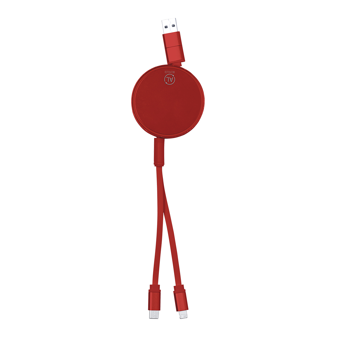Kabel ładujący Freud P170433T czerwony