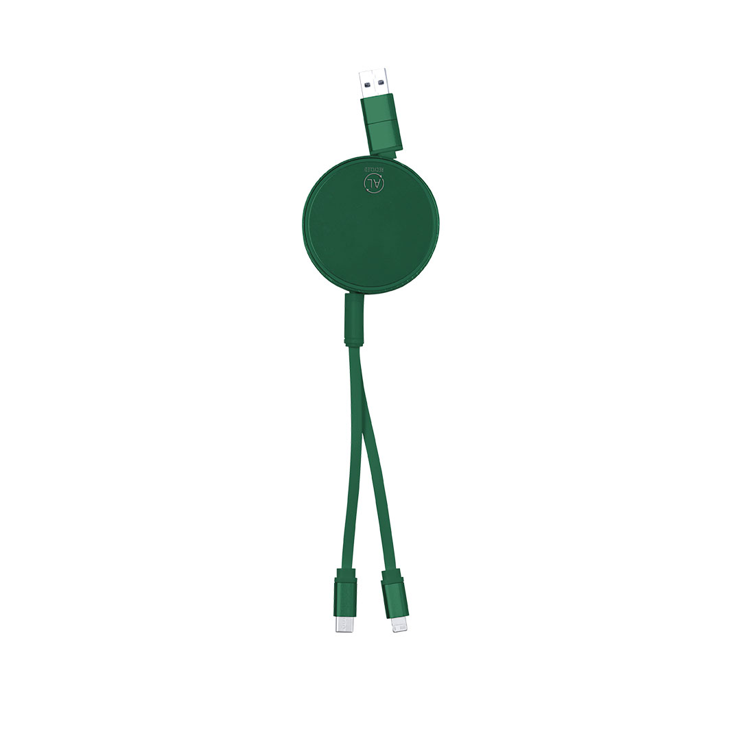 Kabel ładujący Freud P170433T zielony
