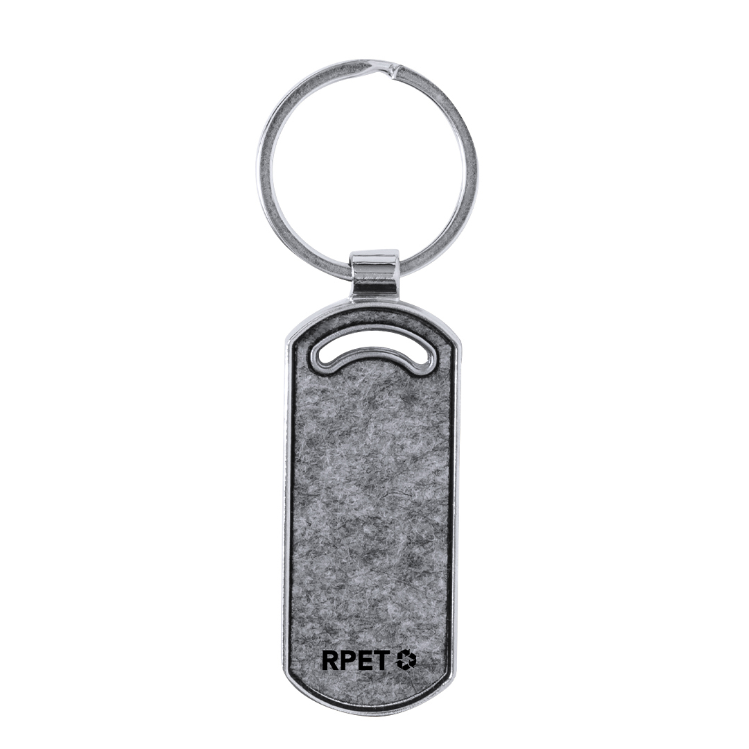 Brelok do kluczy Hailton P170764T prostokąt