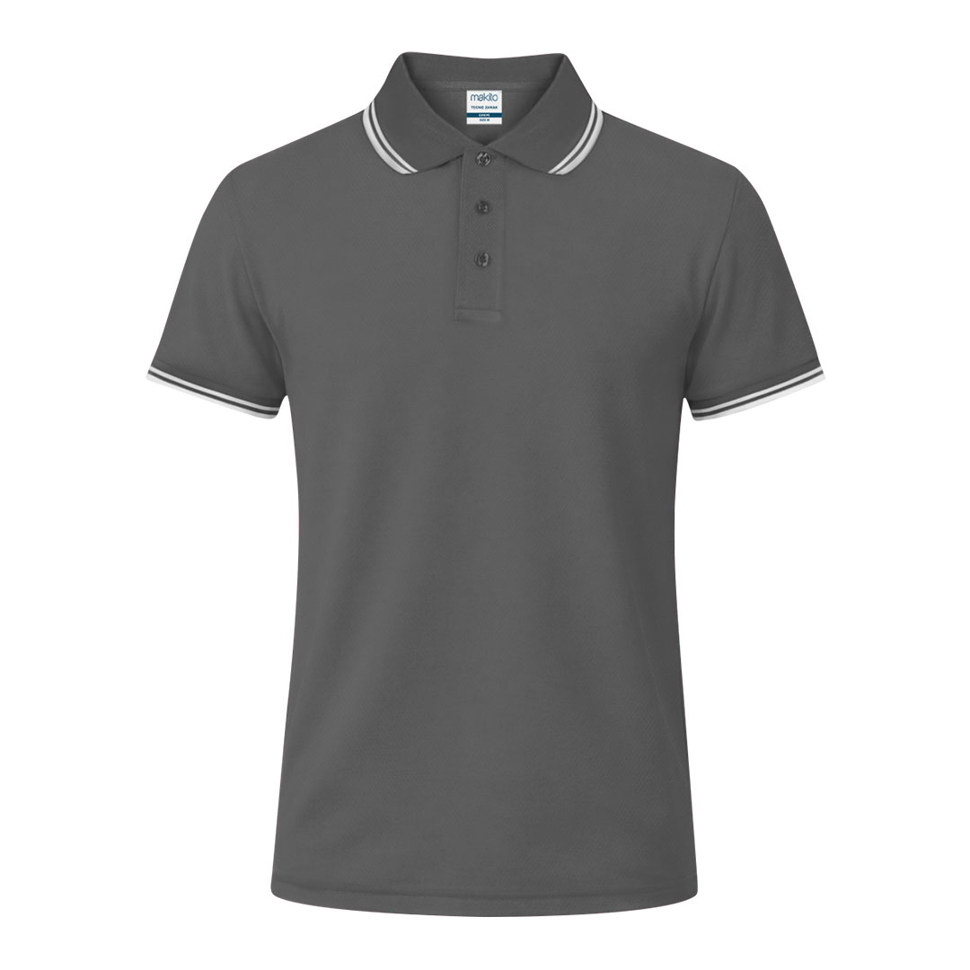 Koszulka polo Tecnic Zawak P171467T szary