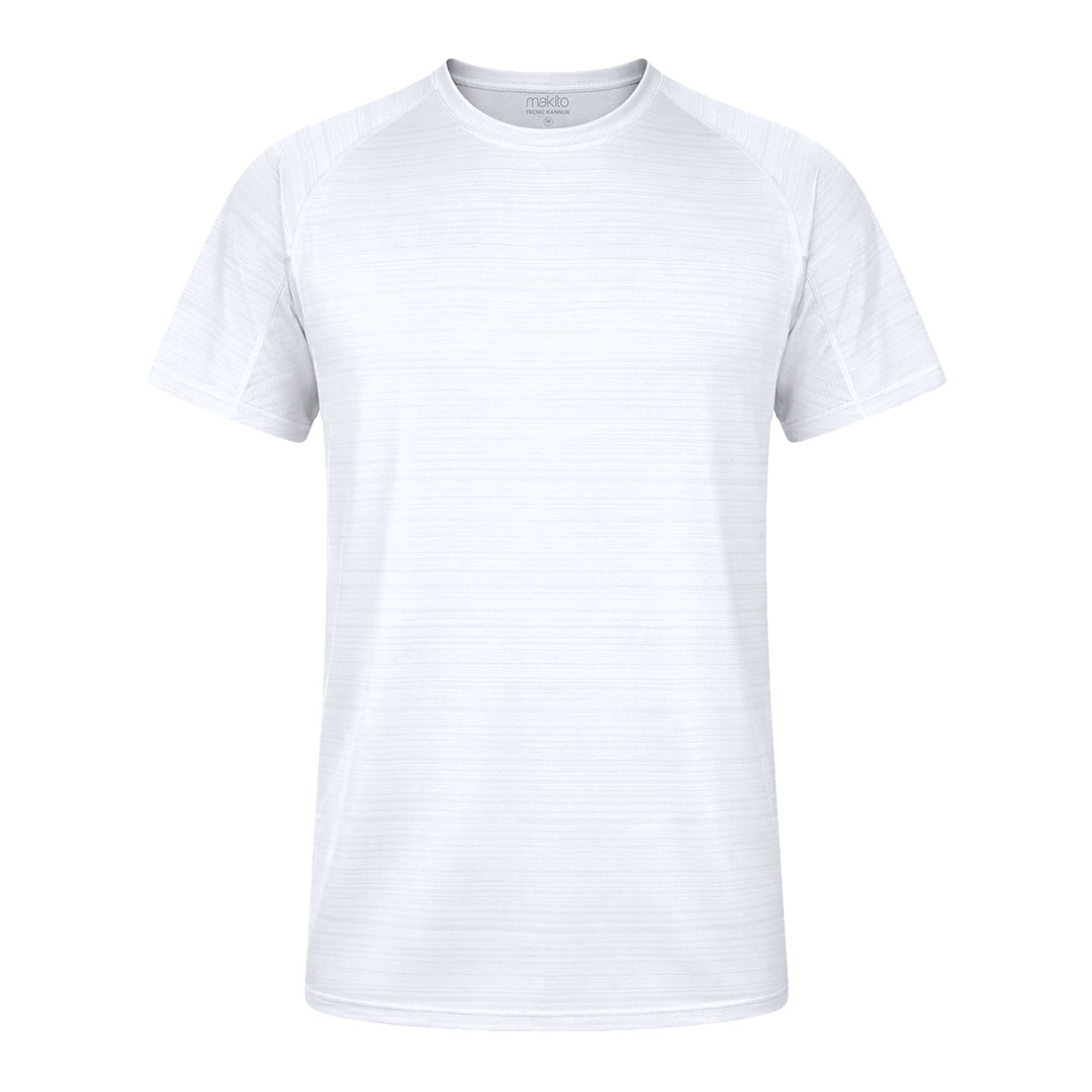 T-shirt dla dorosłych Tecnic Kannur P171667T biały T-shirt dla dorosłych Tecnic Kannur P171667T biały