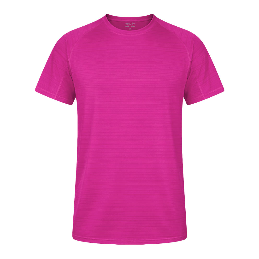 T-shirt dla dorosłych Tecnic Kannur P171667T fuksjowy T-shirt dla dorosłych Tecnic Kannur P171667T fuksjowy