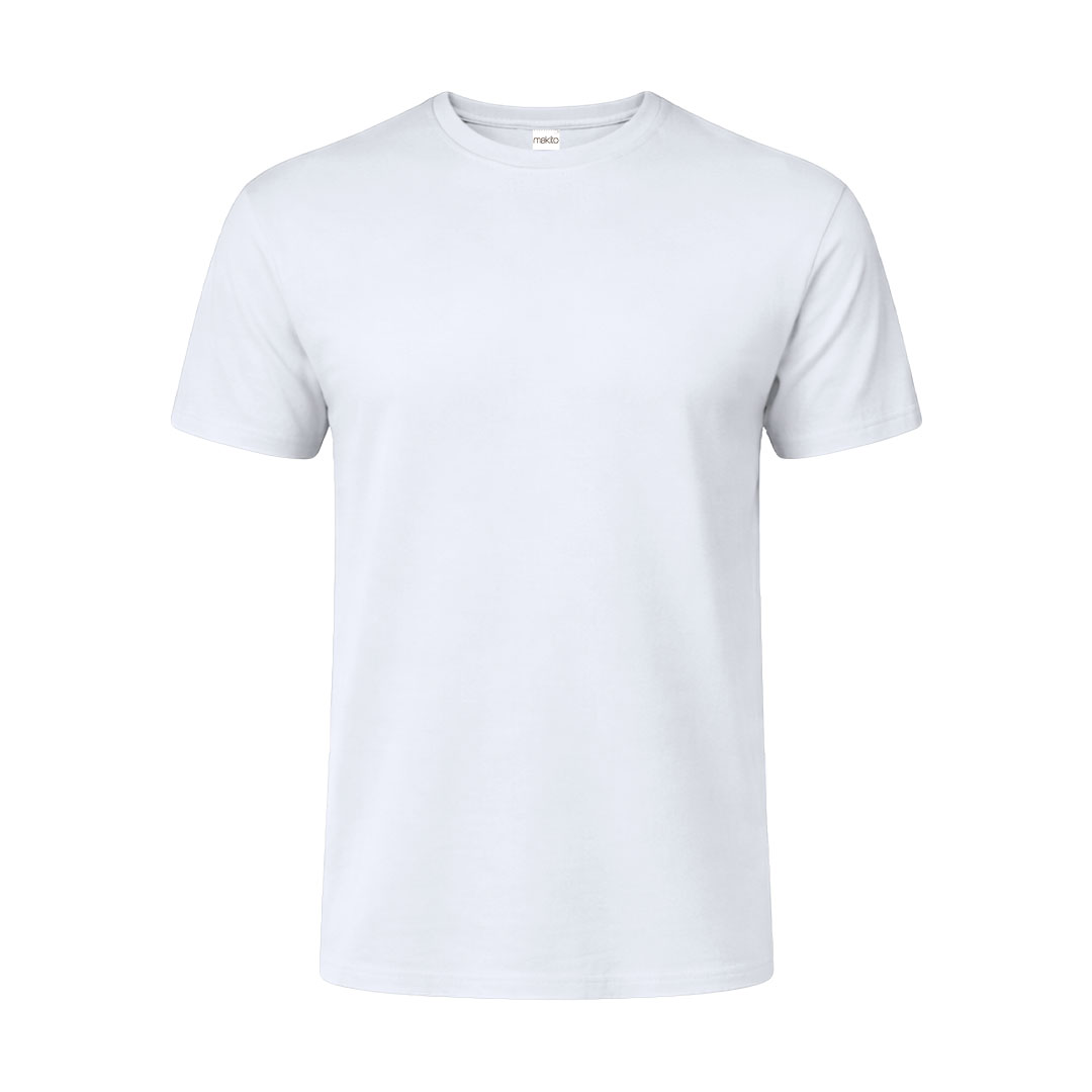 Biały T-shirt dla dorosłych Seiyo P171904T MKT-21178-W