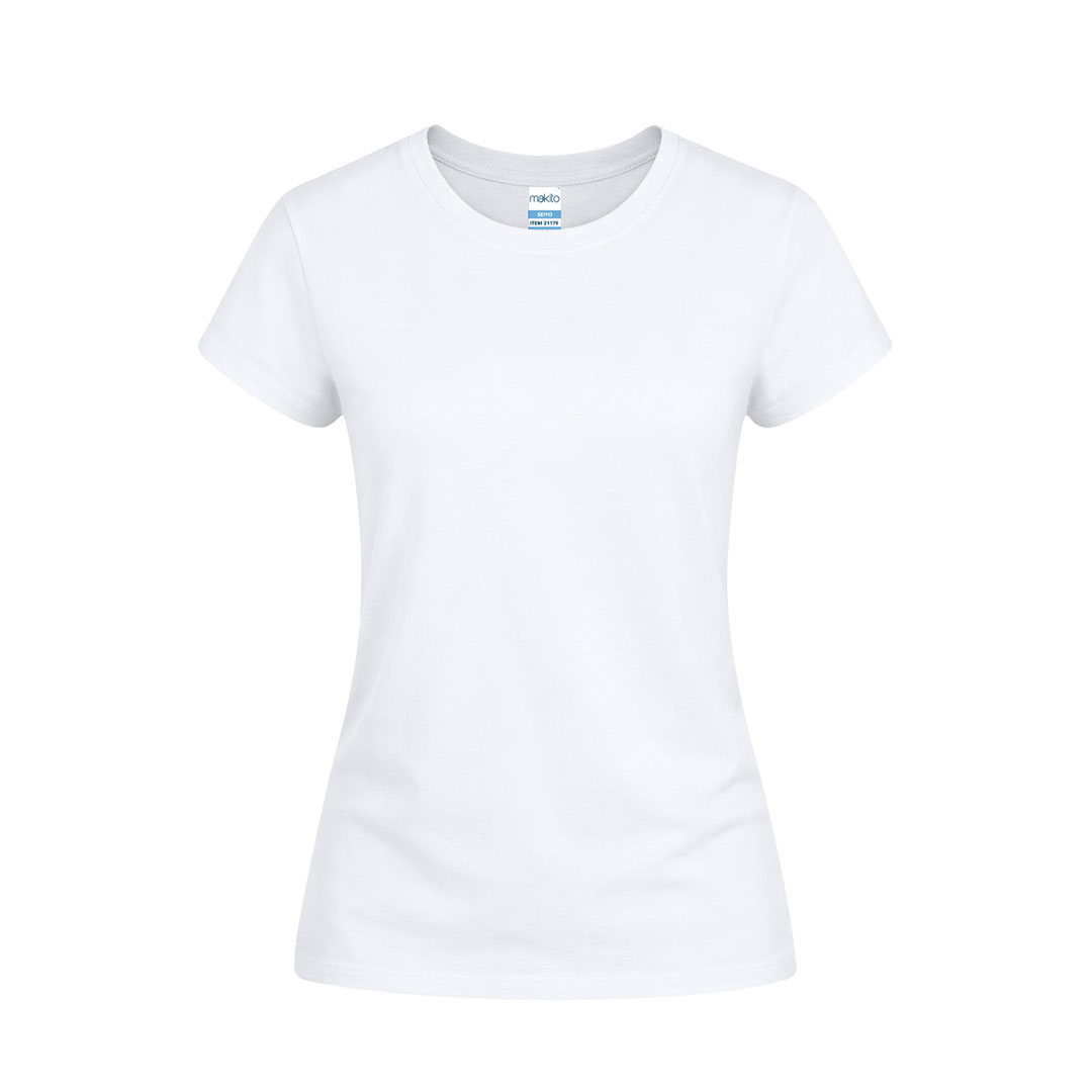 Damski biały T-shirt Seiyo P171911T MKT-21179-W