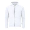 Bluza z kapturem i zamkiem dla dorosłych Walder P172295T biały Bluza z kapturem i zamkiem dla dorosłych Walder P172295T biały