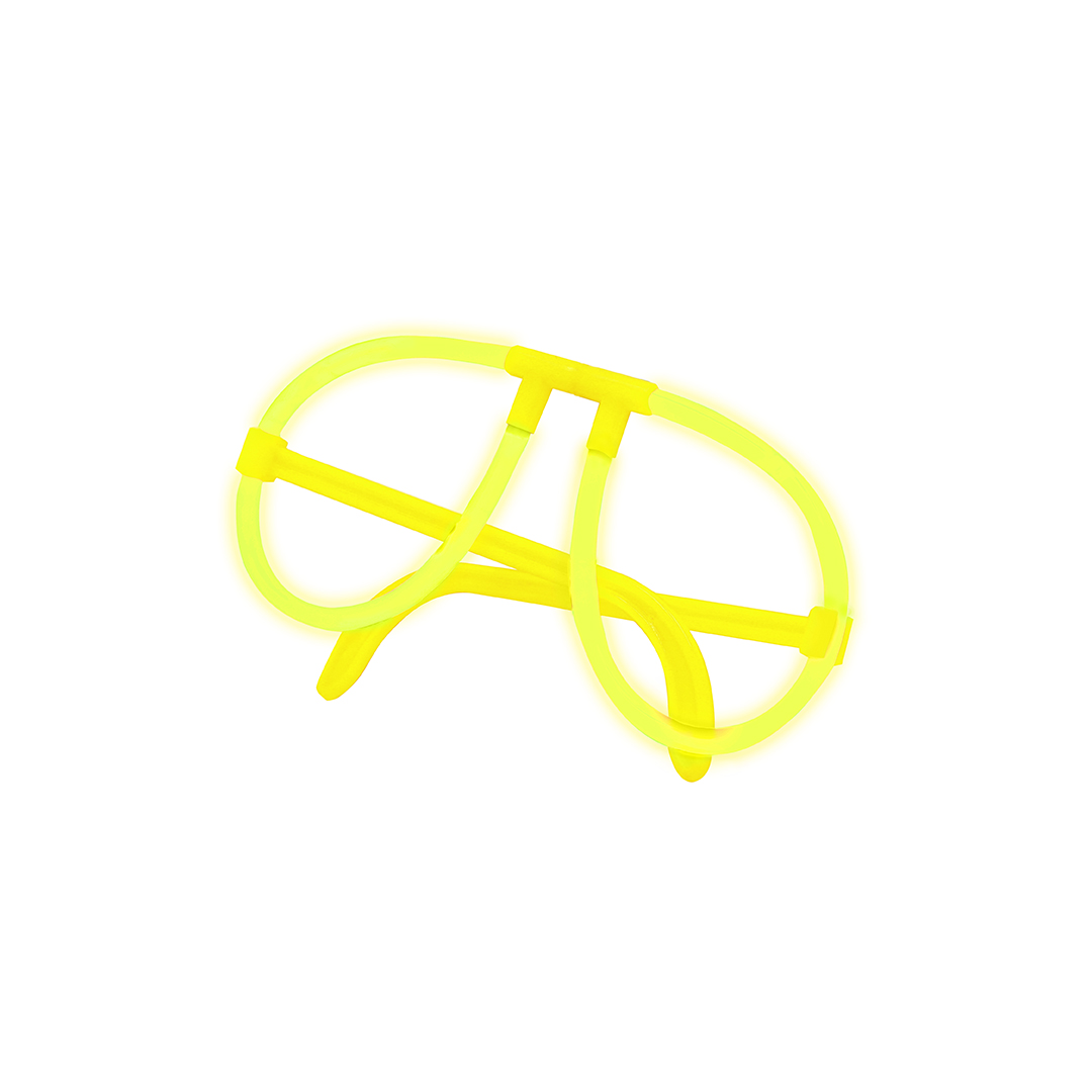 Świecące okulary Tobeck P173111T żółty fluorescencyjny