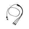 Kabel ładujący Clodan P173641T czarny Kabel ładujący Clodan P173641T czarny