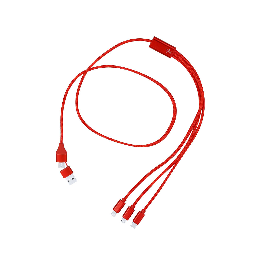 Kabel ładujący Clodan P173641T czerwony Kabel ładujący Clodan P173641T czerwony