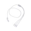 Kabel ładujący Clodan P173641T srebrny Kabel ładujący Clodan P173641T srebrny