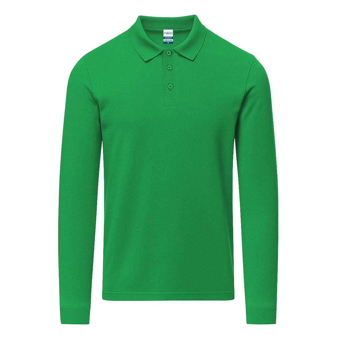 Adult Colour Polo Shirt Charlot P175057T zielony