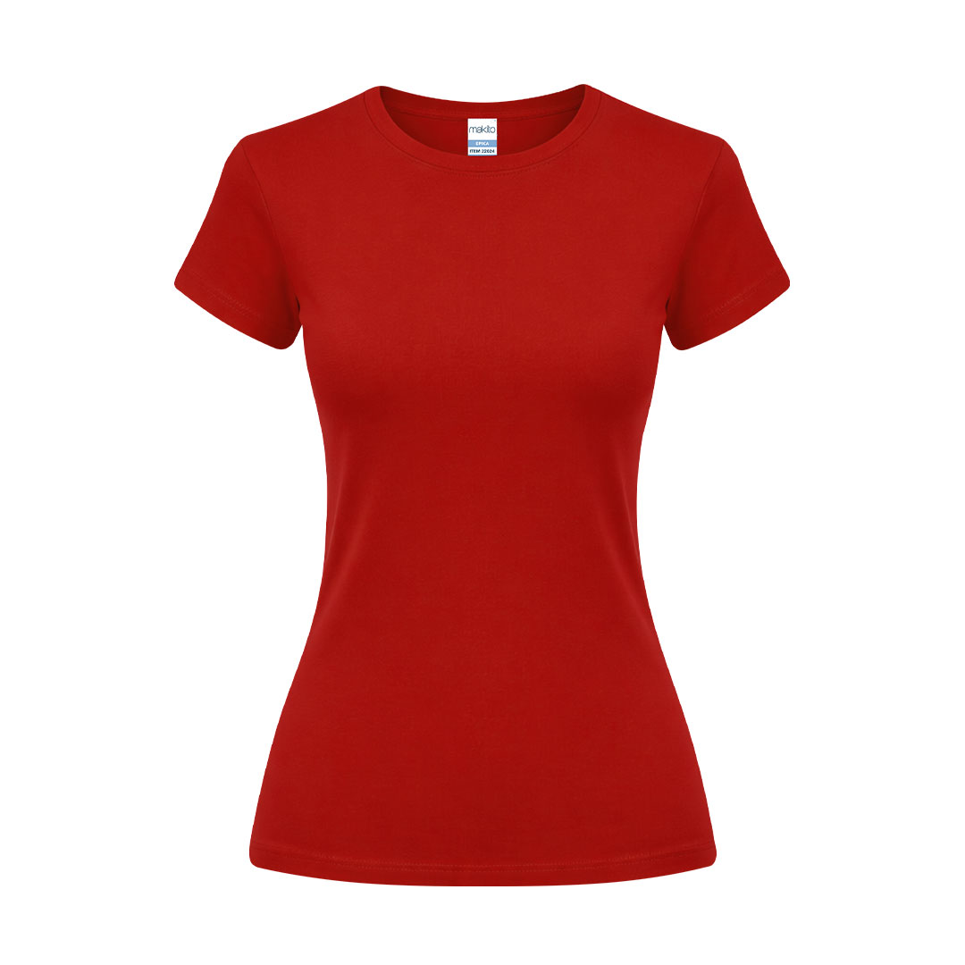 Damski kolorowy T-shirt Epika P175759T czerwony Damski kolorowy T-shirt Epika P175759T czerwony
