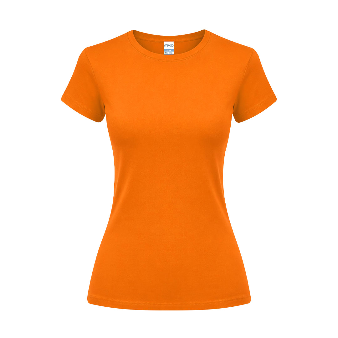 Damski kolorowy T-shirt Epika P175759T pomarańczowy Damski kolorowy T-shirt Epika P175759T pomarańczowy