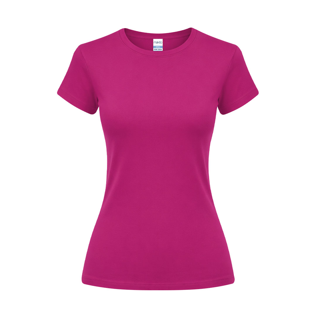 Damski kolorowy T-shirt Epika P175759T fuksjowy Damski kolorowy T-shirt Epika P175759T fuksjowy