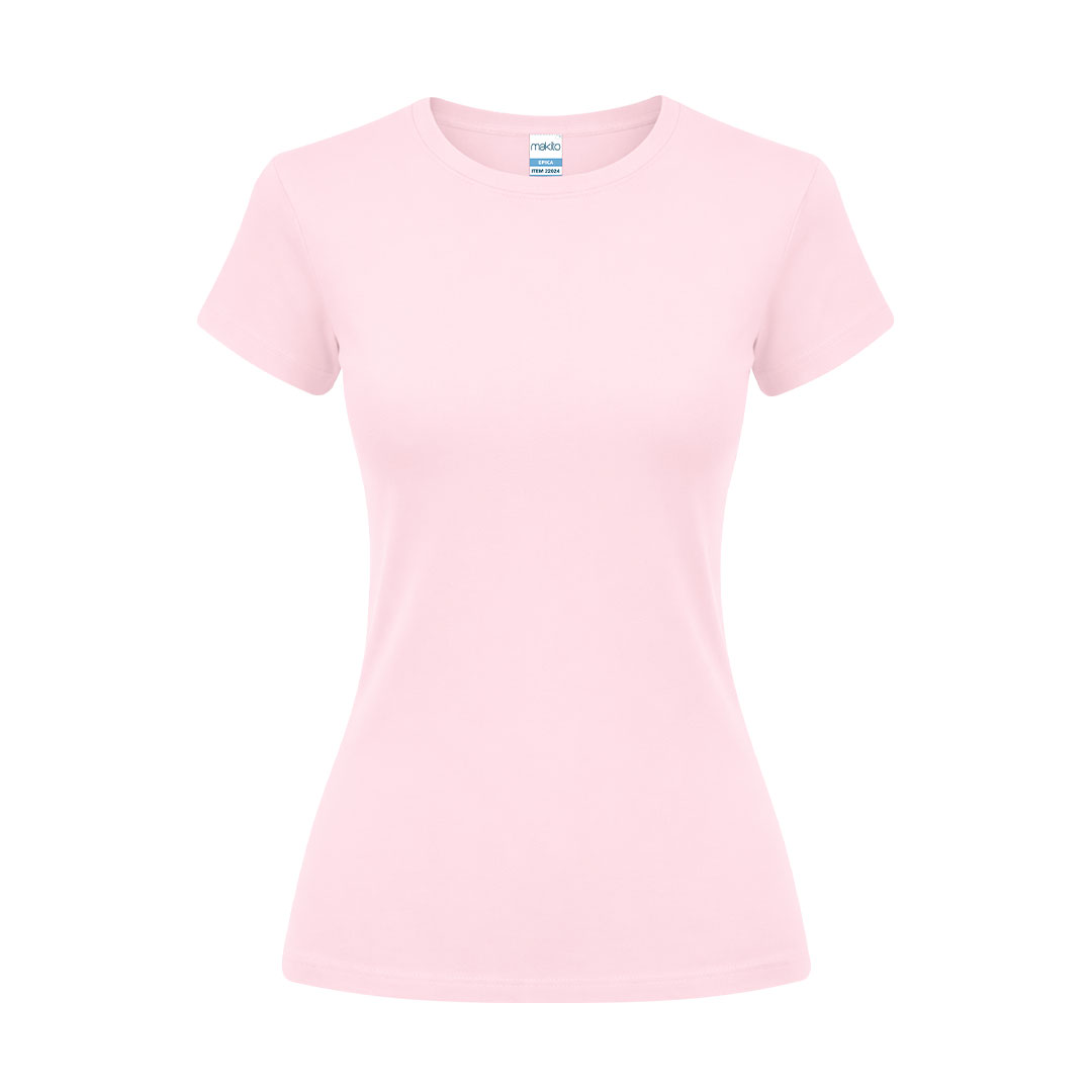 Damski kolorowy T-shirt Epika P175759T różowy Damski kolorowy T-shirt Epika P175759T różowy