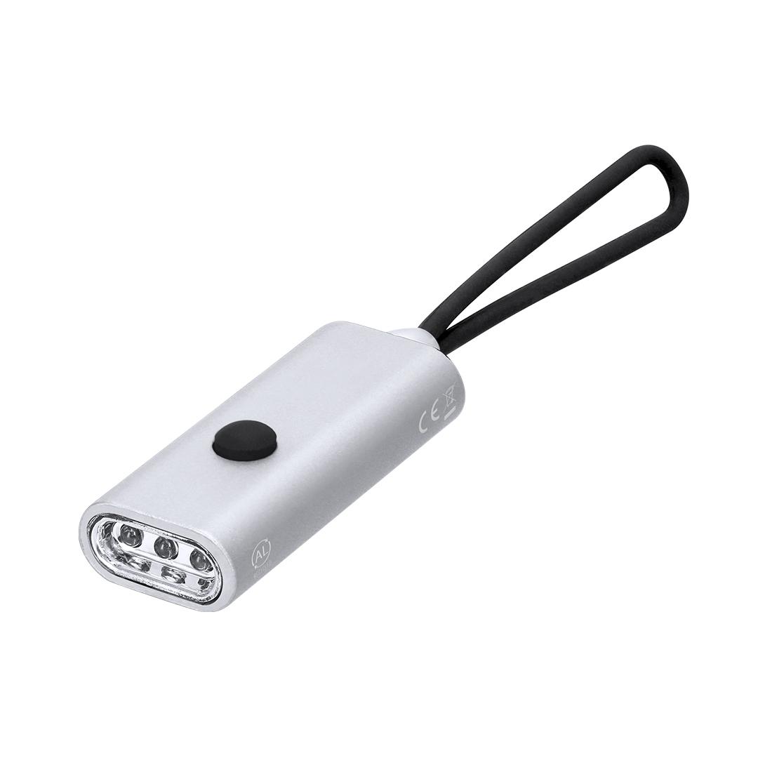 Latarka Terbon P175984T srebrny