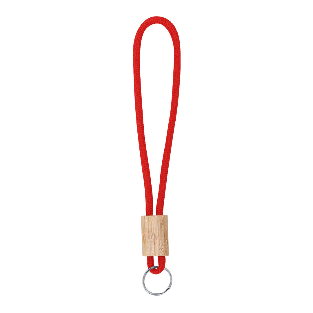 Brelok do kluczy Walnut P176354T czerwony