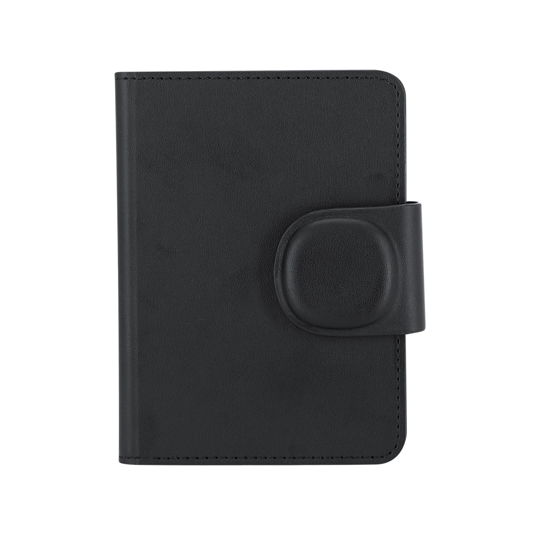Etui na paszport z lokalizatorem Rebec P176421T MKT-22330NEGS/T