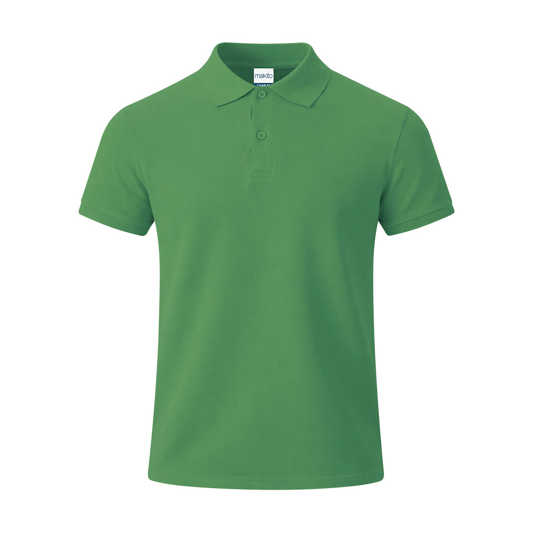 Adult Colour Polo Shirt Charles P176492T zielony
