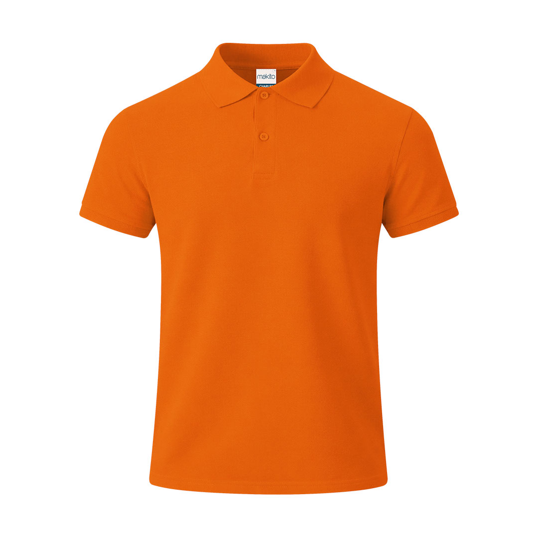 Adult Colour Polo Shirt Charles P176492T pomarańczowy
