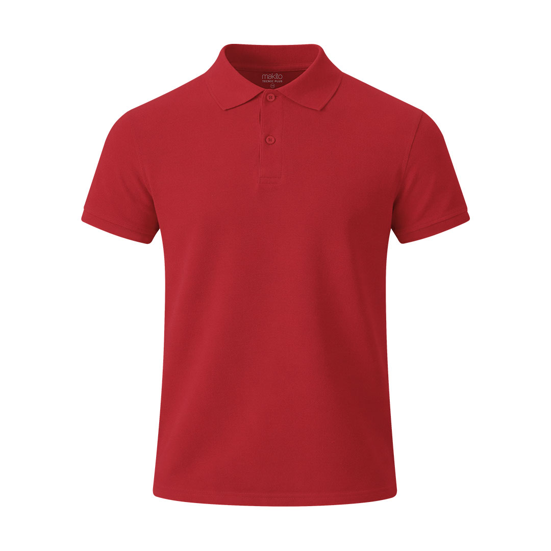 Dziecięce polo Tecnic Plus P176638T czerwony
