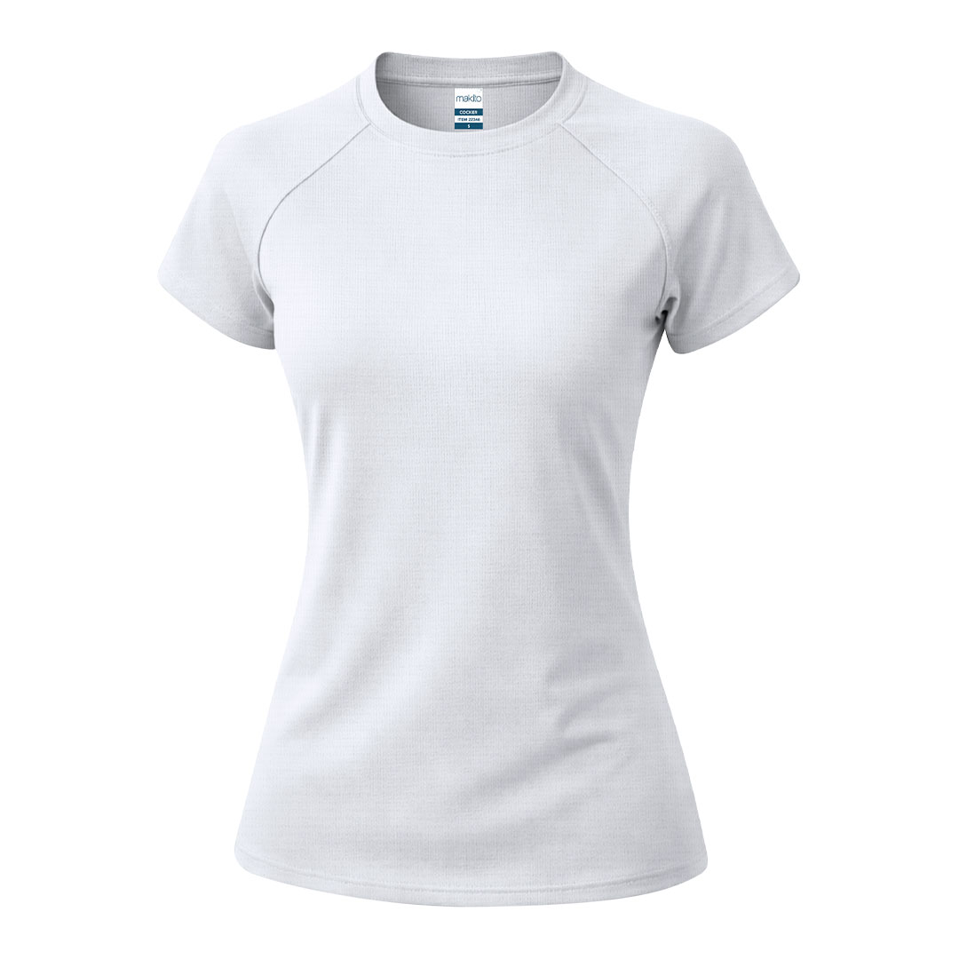 Damski T-shirt Cocker P176688T biały