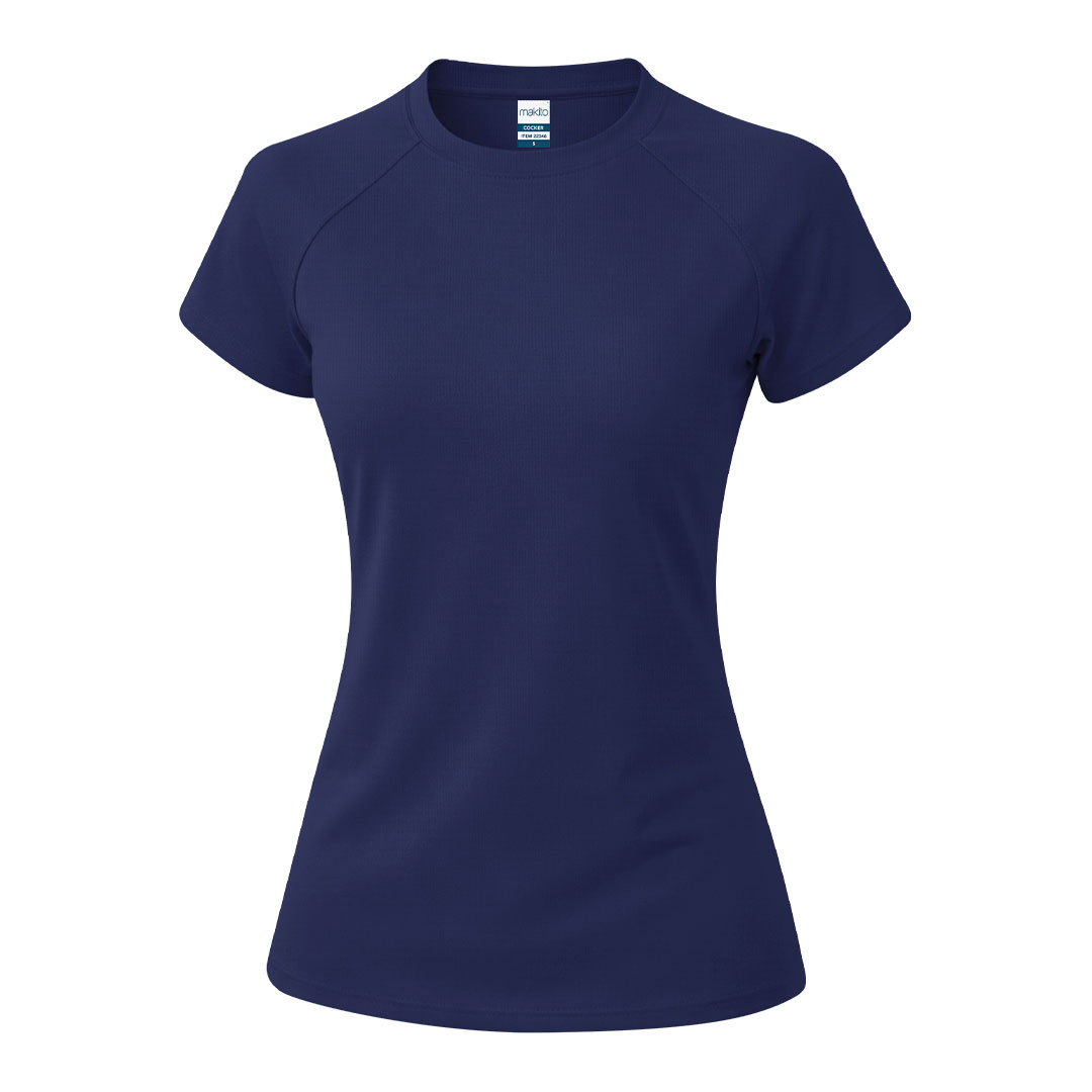Damski T-shirt Cocker P176688T granatowy