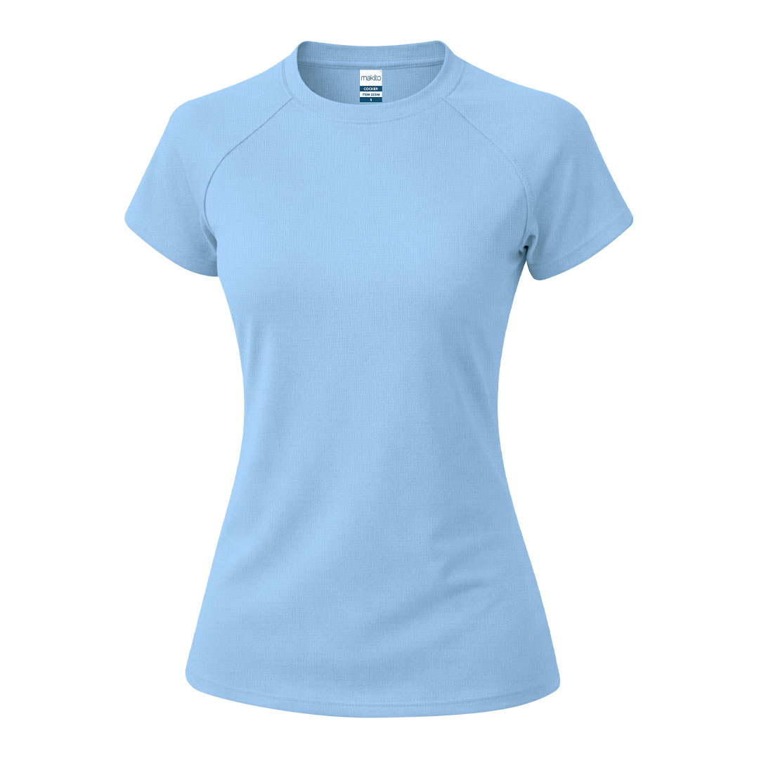 Damski T-shirt Cocker P176688T błękitny