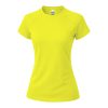 Damski T-shirt Cocker P176688T żółty fluorescencyjny