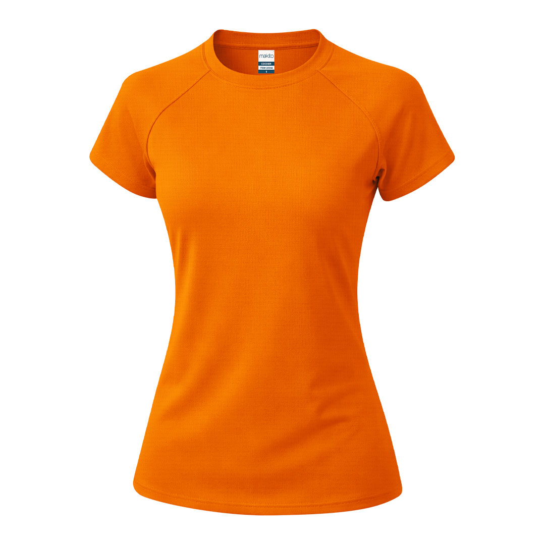 Damski T-shirt Cocker P176688T pomarańczowy fluorescencyjny