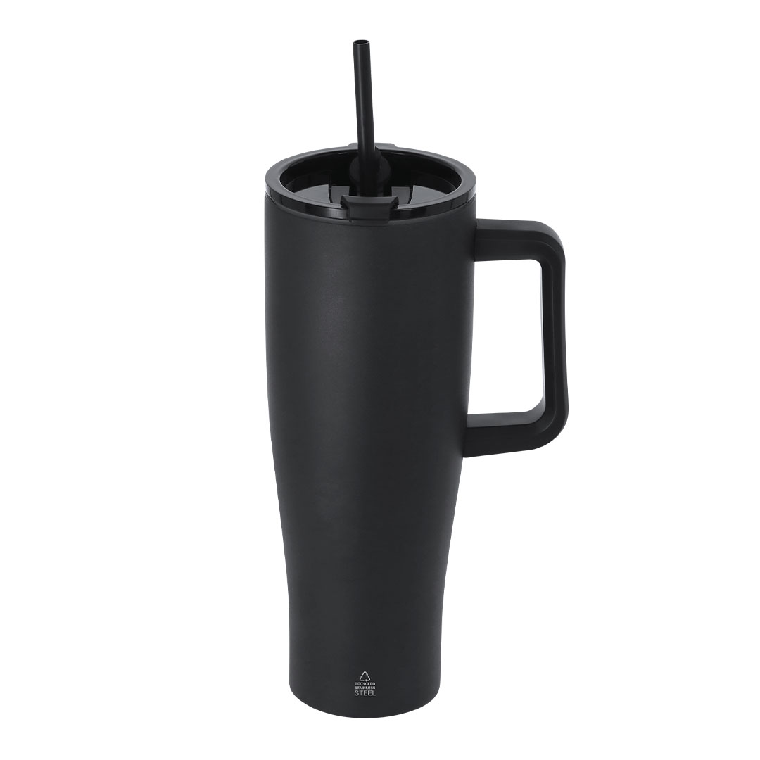 Kubek termiczny Leandrok P177132T czarny