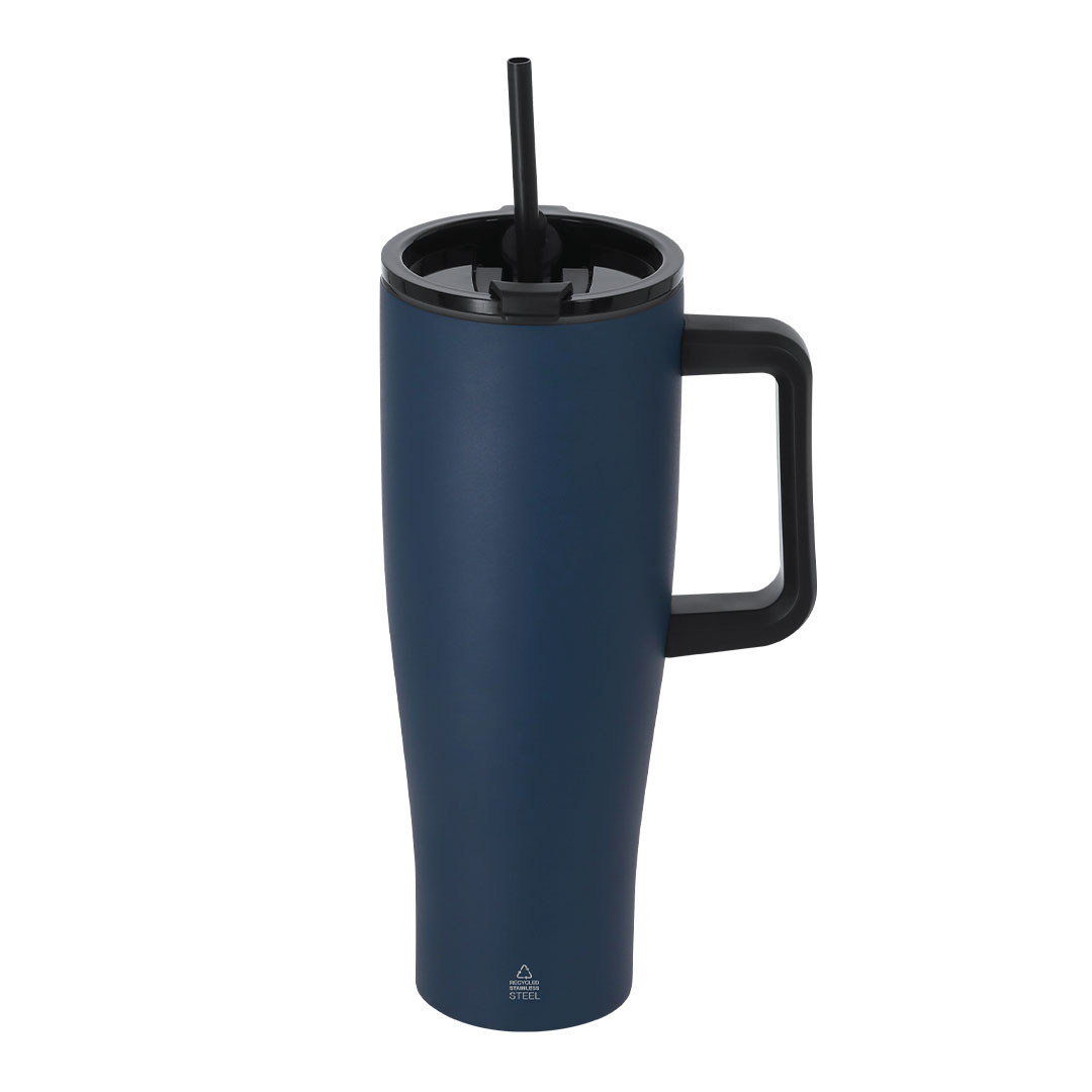Kubek termiczny Leandrok P177132T granatowy