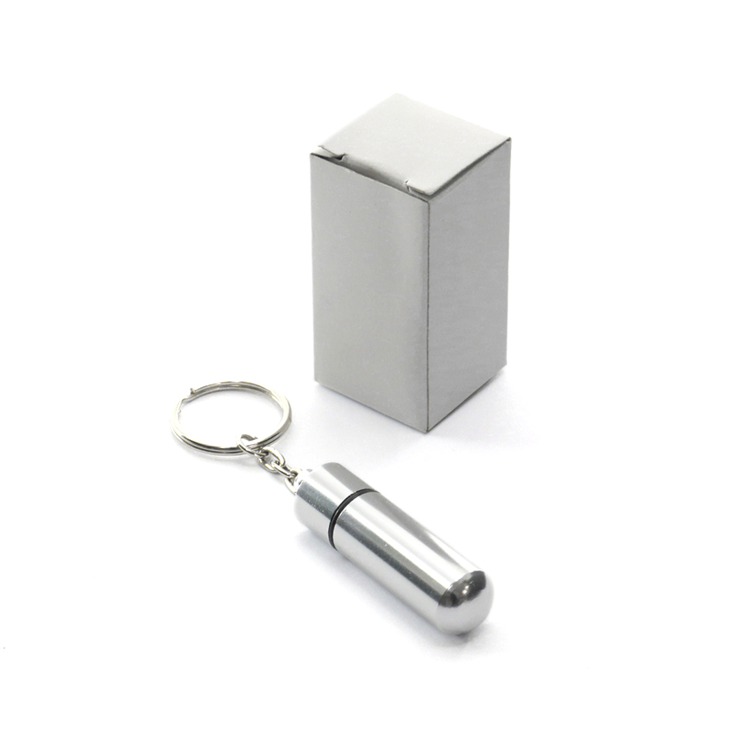 Brelok z dozownikiem tabletek Alumpill P160595T