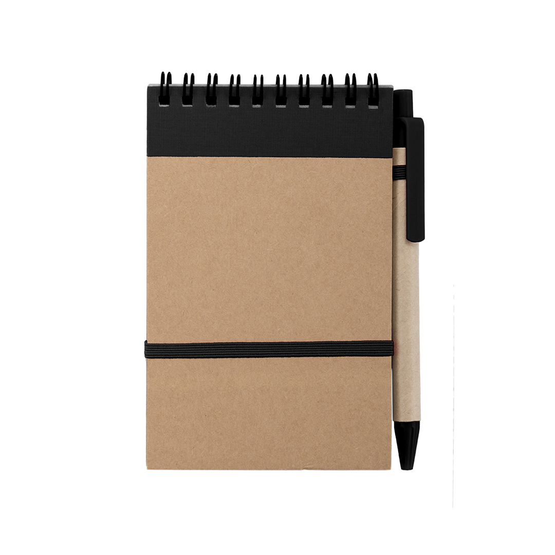 Notatnik Ecocard P160602T czarny