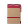 Notatnik Ecocard P160602T czerwony
