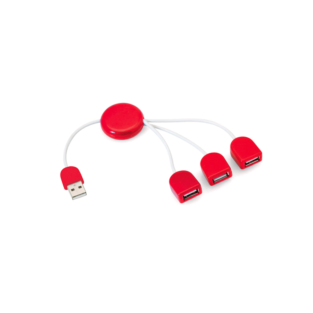 Hub USB Pod P161107T MKT-3899ROJS/T