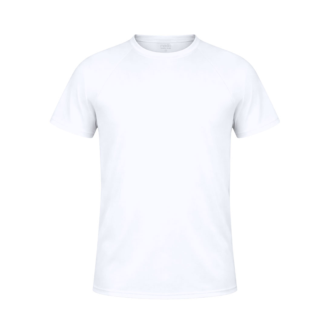 T-shirt dziecięcy Tecnic Plus P161409T biały