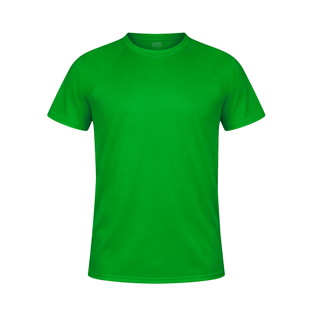 T-shirt dziecięcy Tecnic Plus P161409T zielony