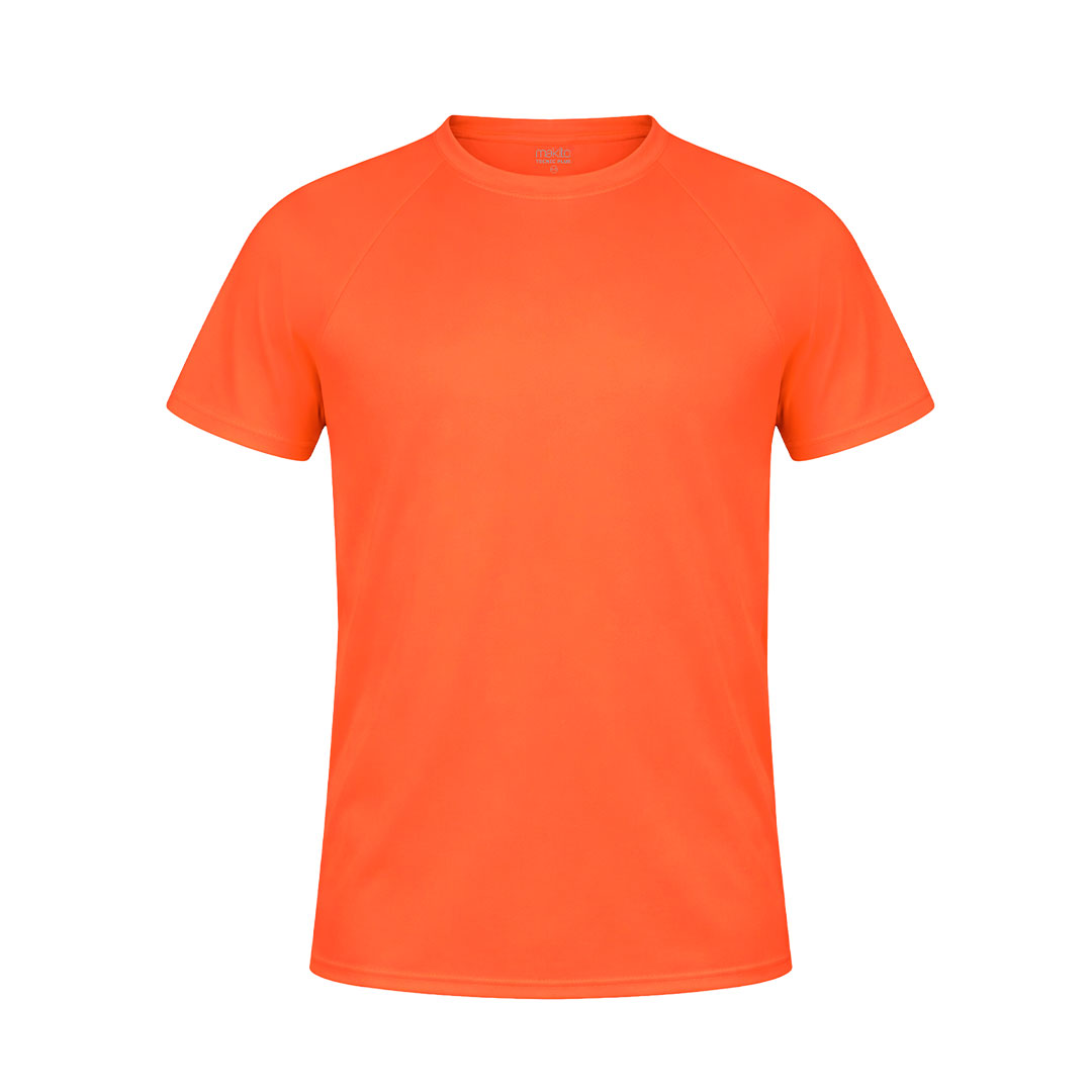 T-shirt dziecięcy Tecnic Plus P161409T pomarańczowy